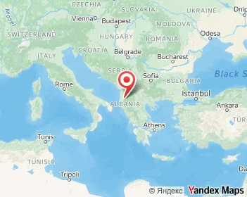Albania, Europe Map