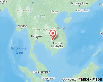 Mapa de Camboja, Ásia