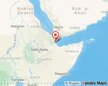 Djibouti, Africa Map