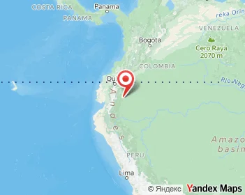 Ecuador, Americas Map