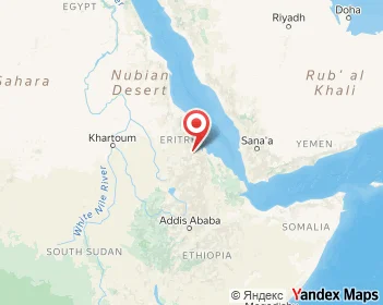 Eritre, Afrika Haritası