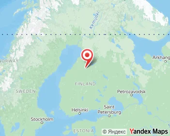 Karte von Finnland, Europa