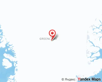 Mapa de Groenlandia, América