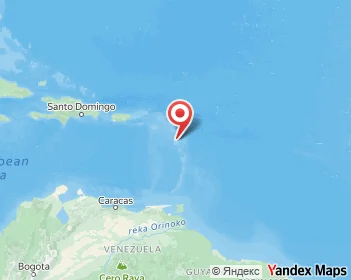 Karte von Guadeloupe, Amerika