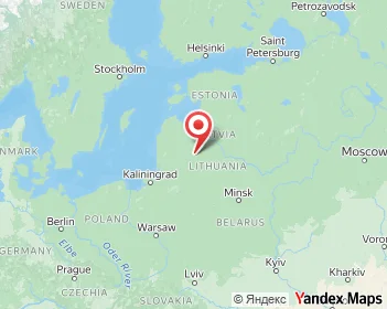 Lithuania, Europe Map