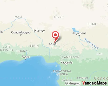 Nigeria, Africa Map