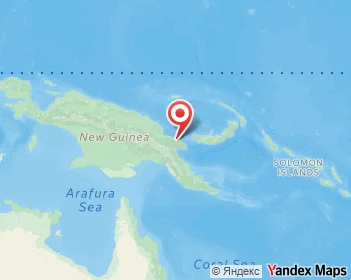 Papua New Guinea, Oceania Map
