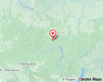 Karte von Russland, Europa