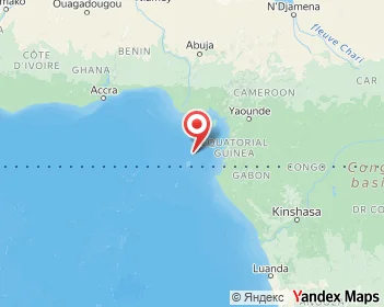 Karte von São Tomé und Príncipe, Afrika