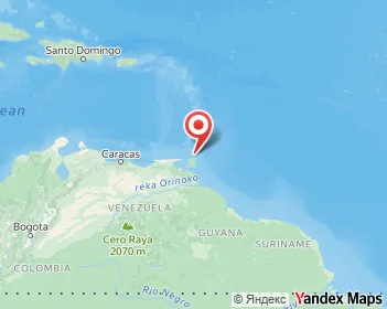 Mapa de Trinidad y Tobago, América