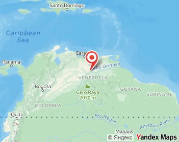 Mapa de Venezuela, América